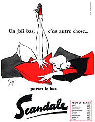 Advert Scandale 1957