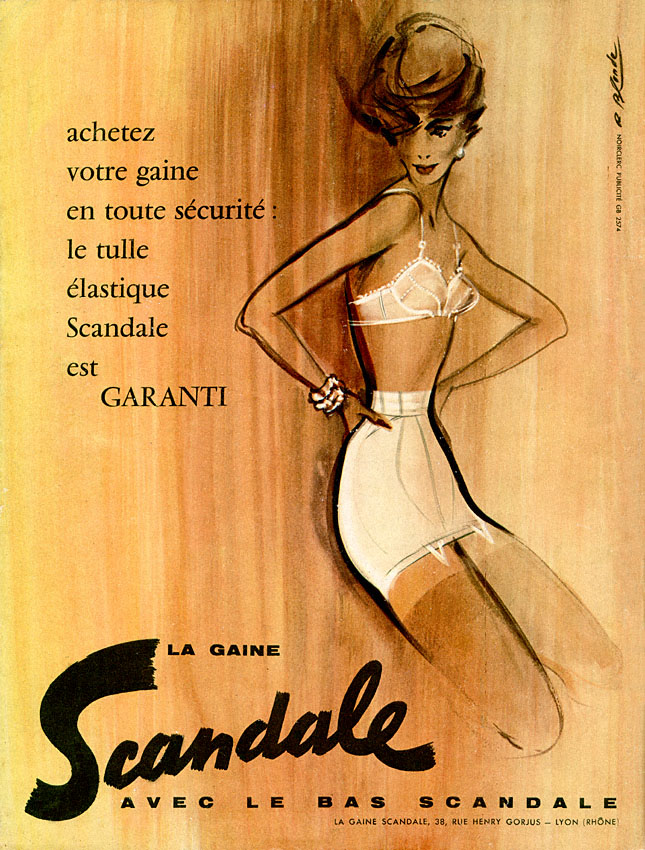 Advert Scandale 1957