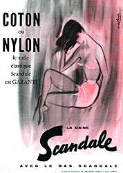 Advert Scandale 1958