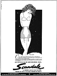 Advert Scandale 1950