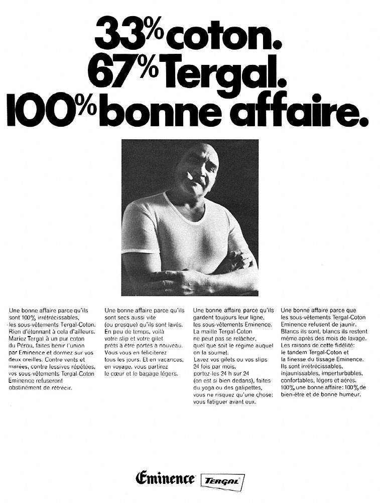 Advert Eminence 1967
