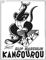 Advert Kangourou 1952