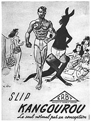 Advert Kangourou 1950