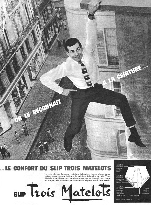 Advert Trois matelots 1960