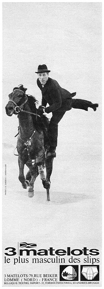Advert Trois matelots 1966
