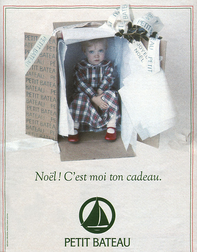 Advert Petit bateau 1993