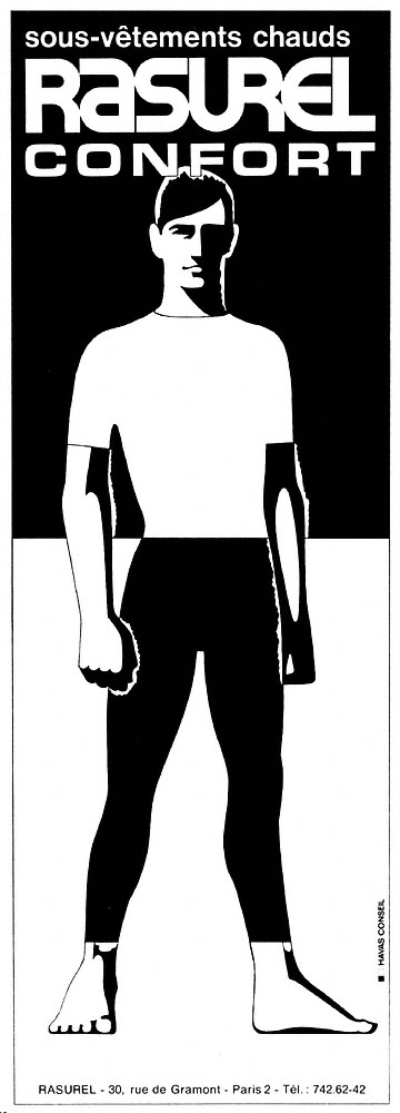 Advert Rasurel 1969
