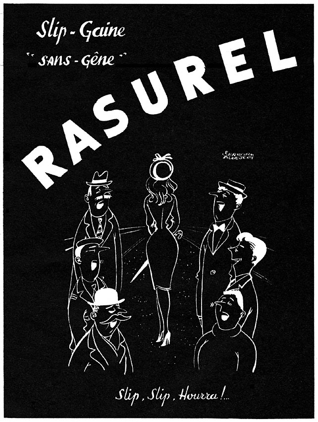 Advert Rasurel 1951