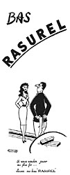 Advert Rasurel 1952