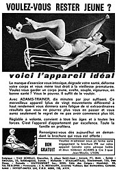 Advert Adams Trainer 1963