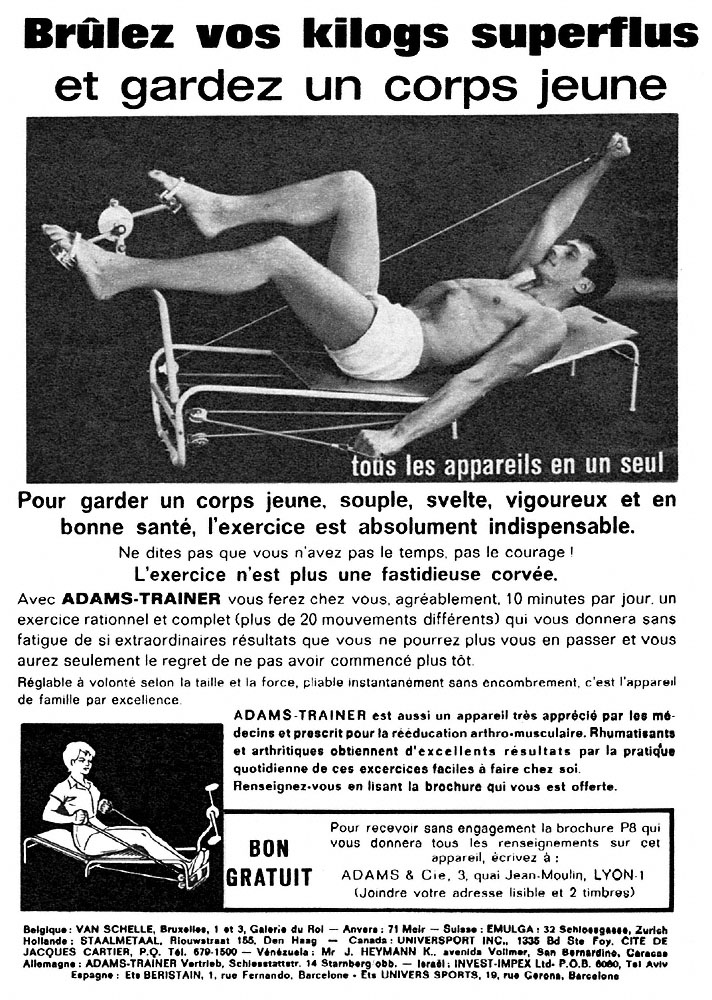 Advert Adams Trainer 1966