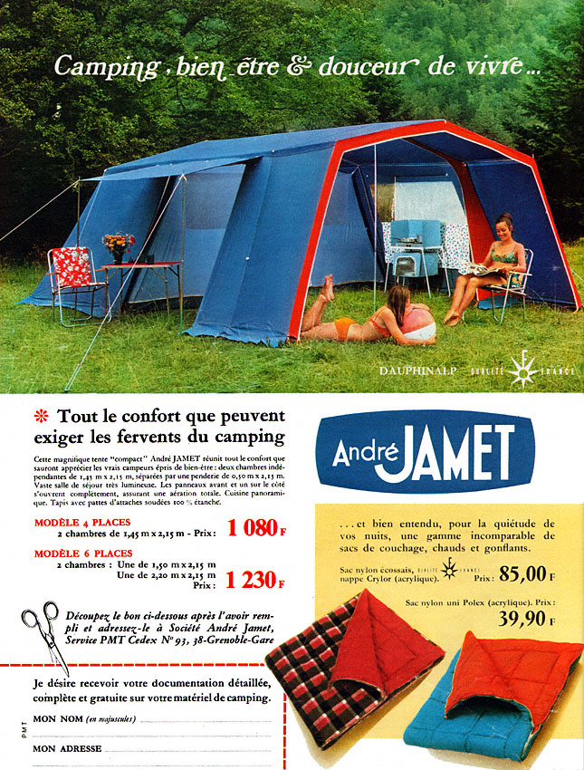 Advert Jamet 1969