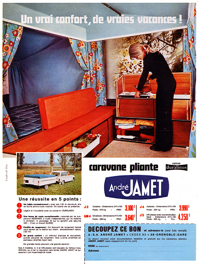 Advert Jamet 1970