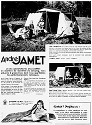 Advert Jamet 1958