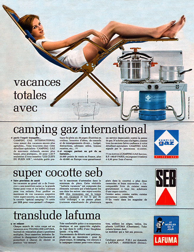 Advert Lafuma 1965