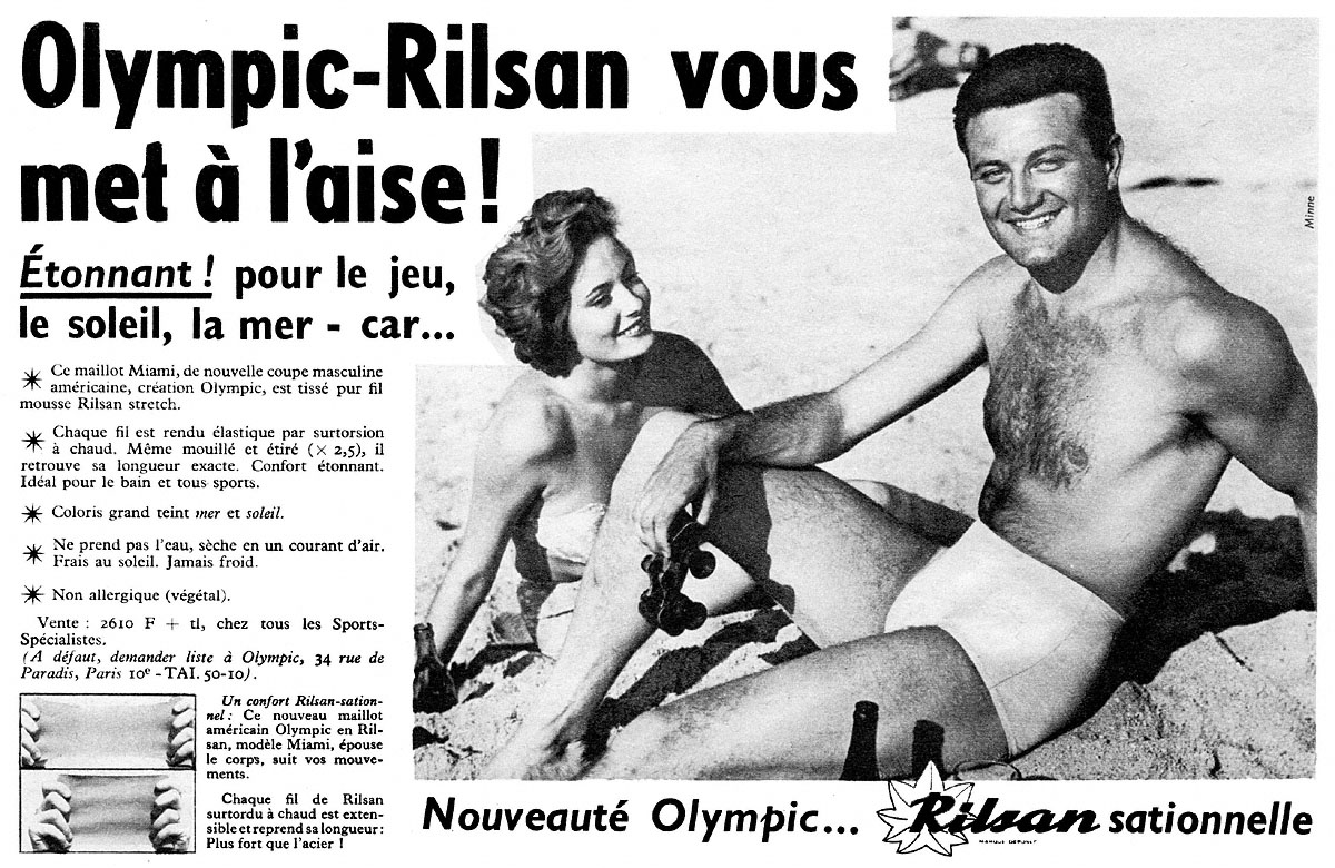 Advert Olympic 1959