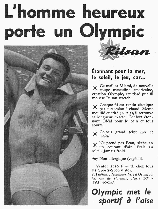 Advert Olympic 1959