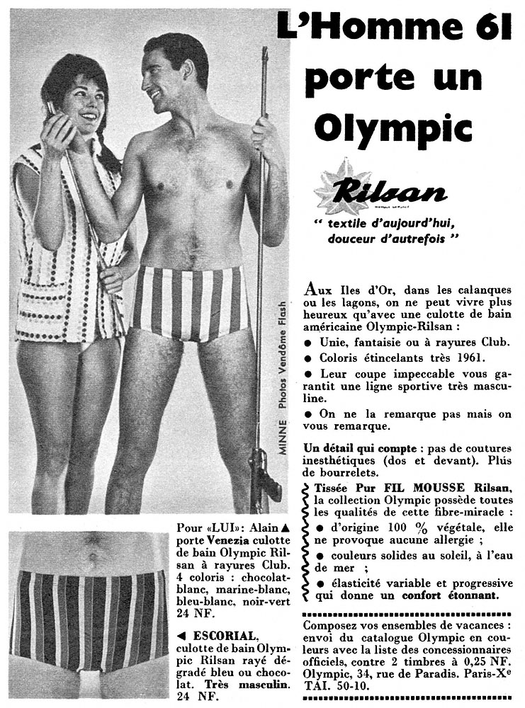 Advert Olympic 1961