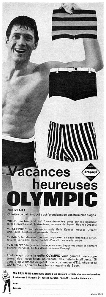 Advert Olympic 1963
