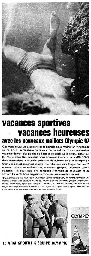 Advert Olympic 1967