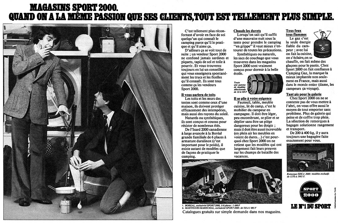 Advert Sport 2000 1977