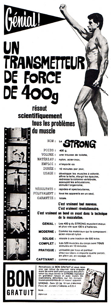 Advert Strong 1964