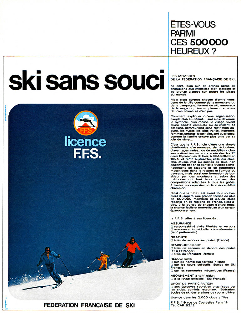 Advert Misc. 1969