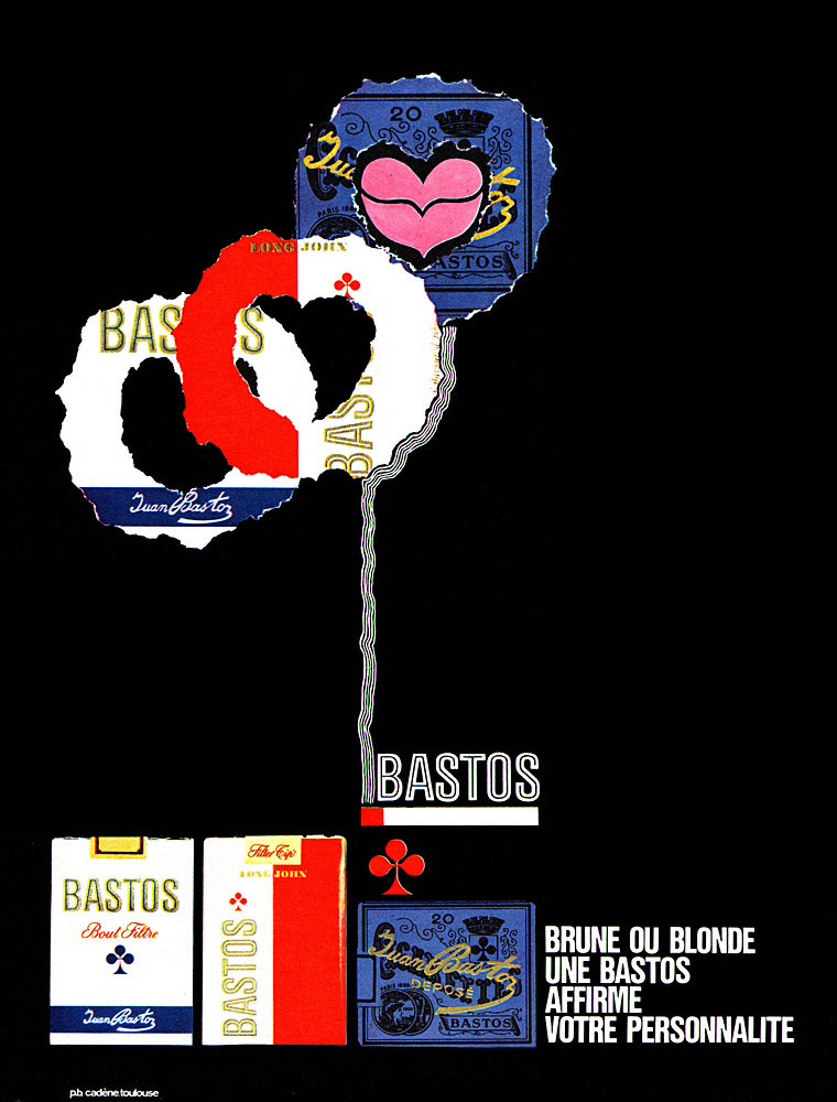 Advert Bastos 1970