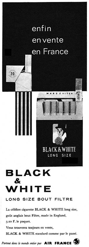 Advert Black&White 1964