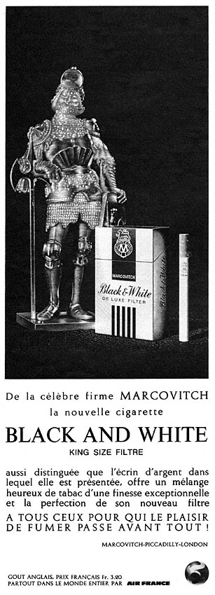 Advert Black&White 1965