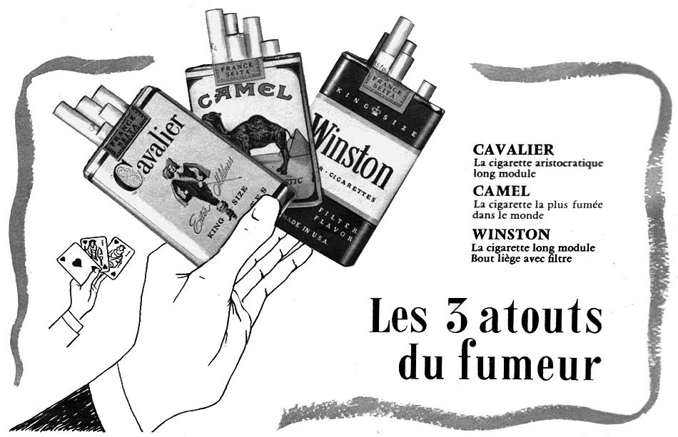 Advert Camel 1955
