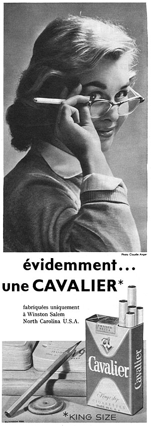 Advert Cavalier 1957