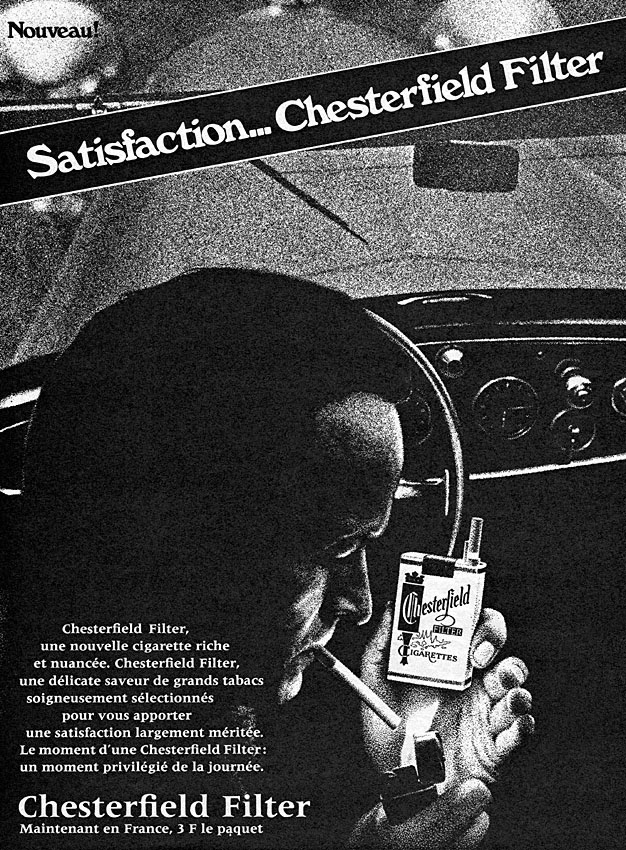 Advert Chesterfield 1971