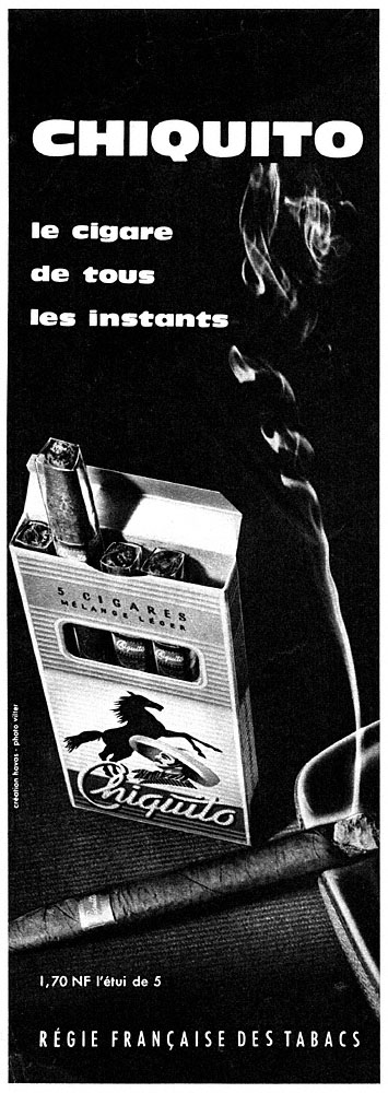 Advert Chiquito 1960