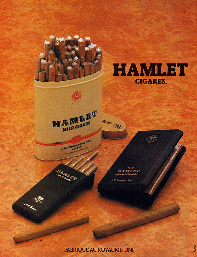 Advert Cigares 1978