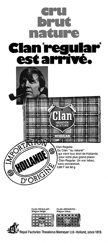 Advert Clan 1973