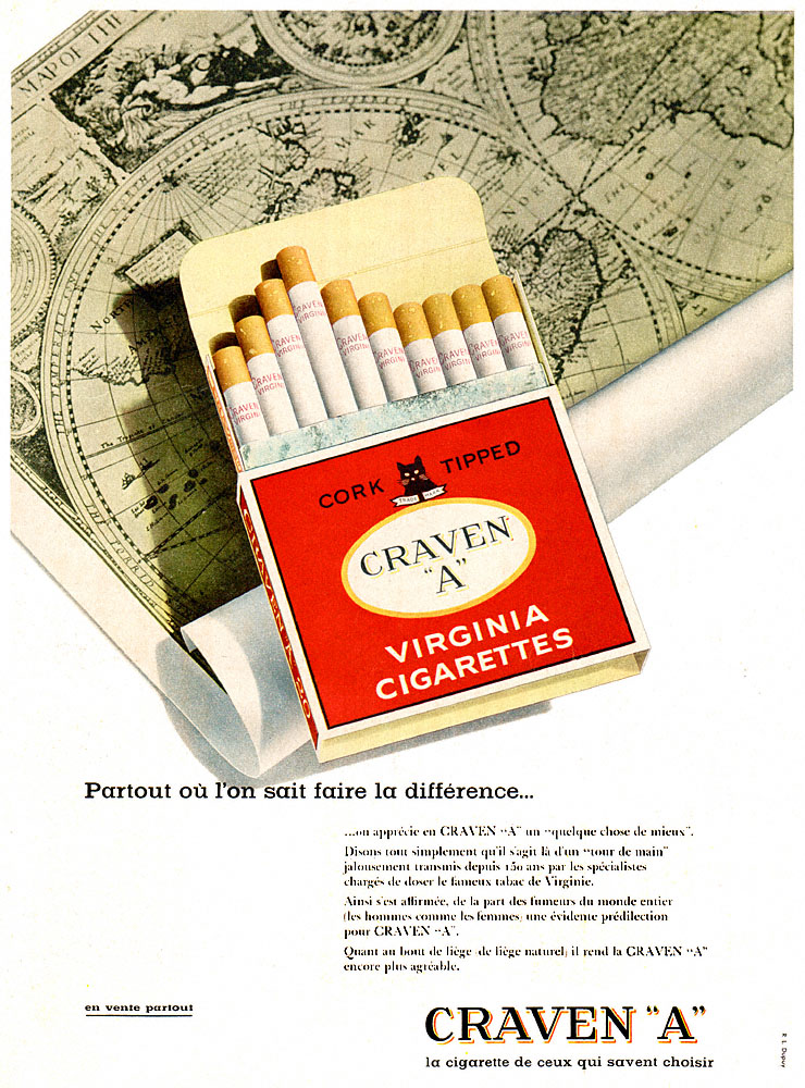 Advert Craven 1960