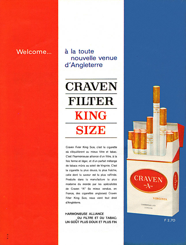 Advert Craven 1963