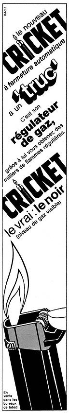 Advert Cricket 1968