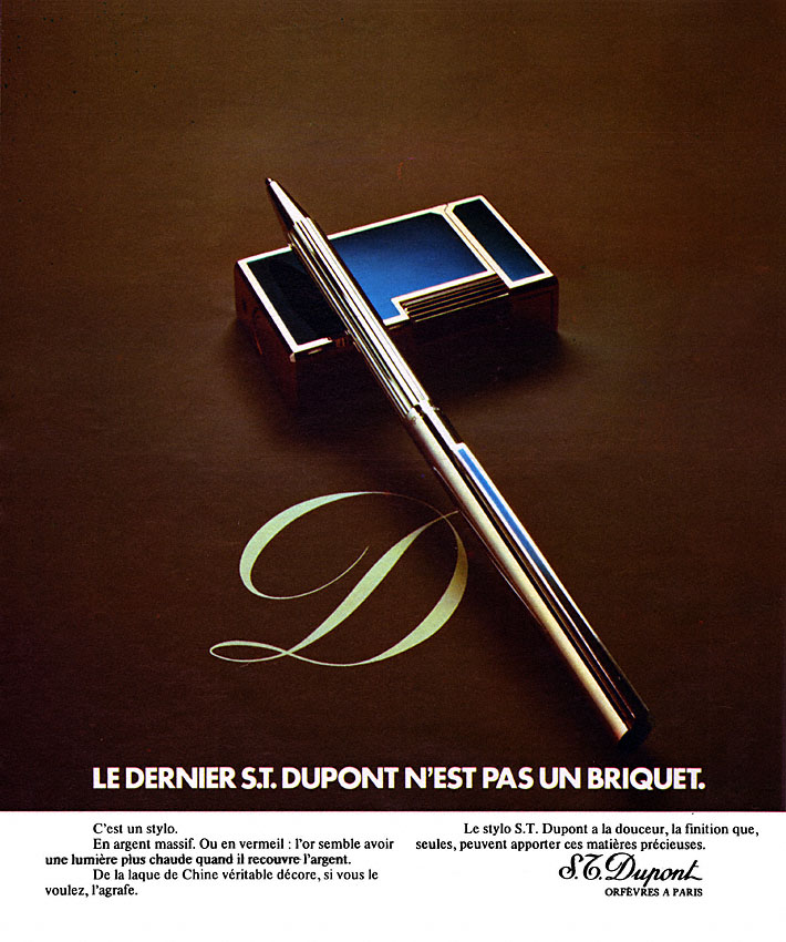 Advert Dupont 1973