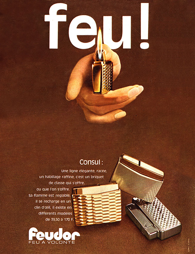 Advert Feudor 1970