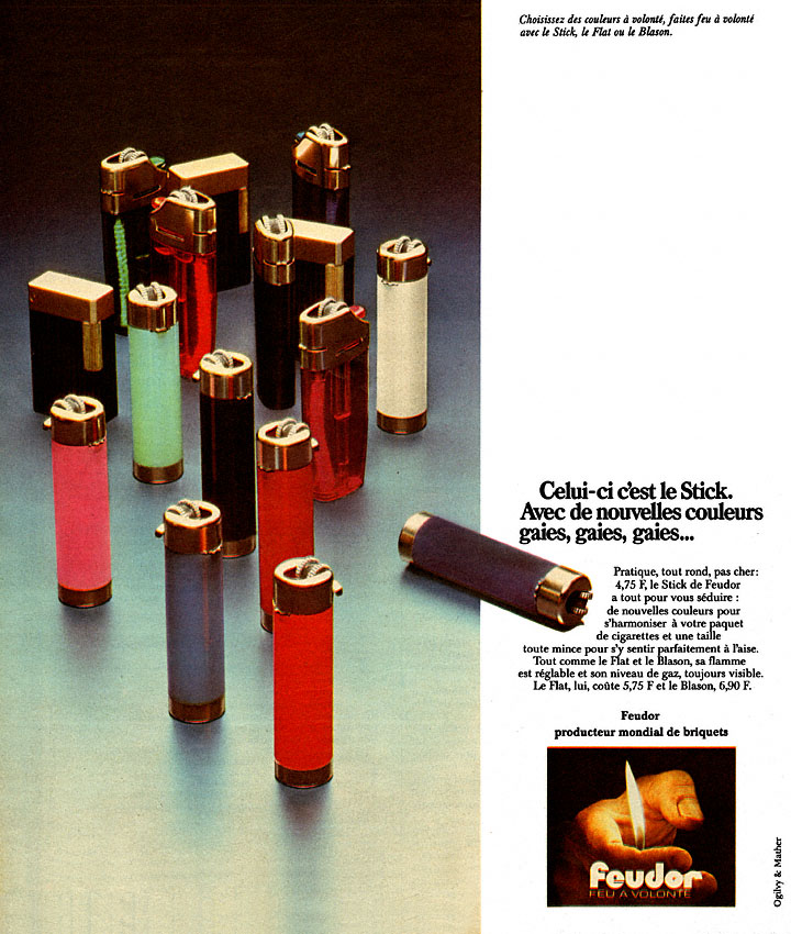 Advert Feudor 1974