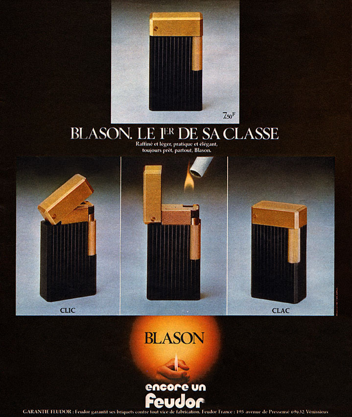 Advert Feudor 1975