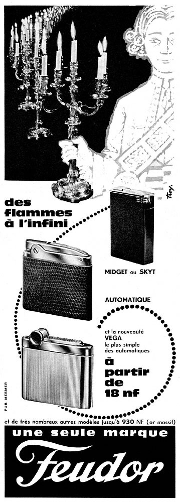 Advert Feudor 1960