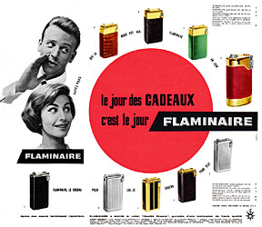 Advert Flaminaire 1957