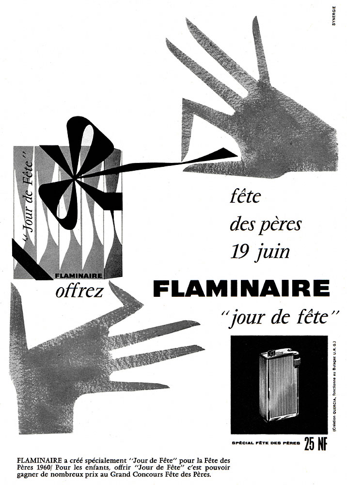 Advert Flaminaire 1960