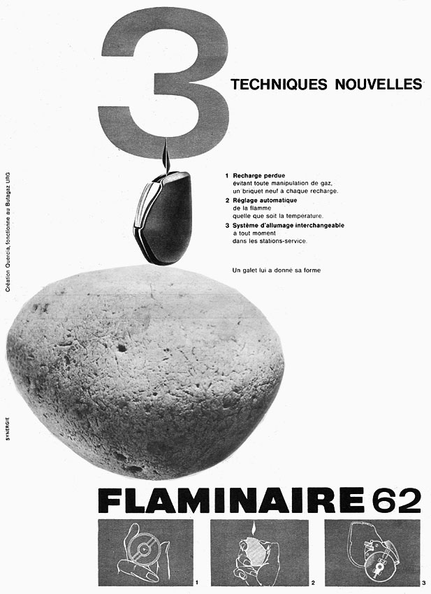 Advert Flaminaire 1961