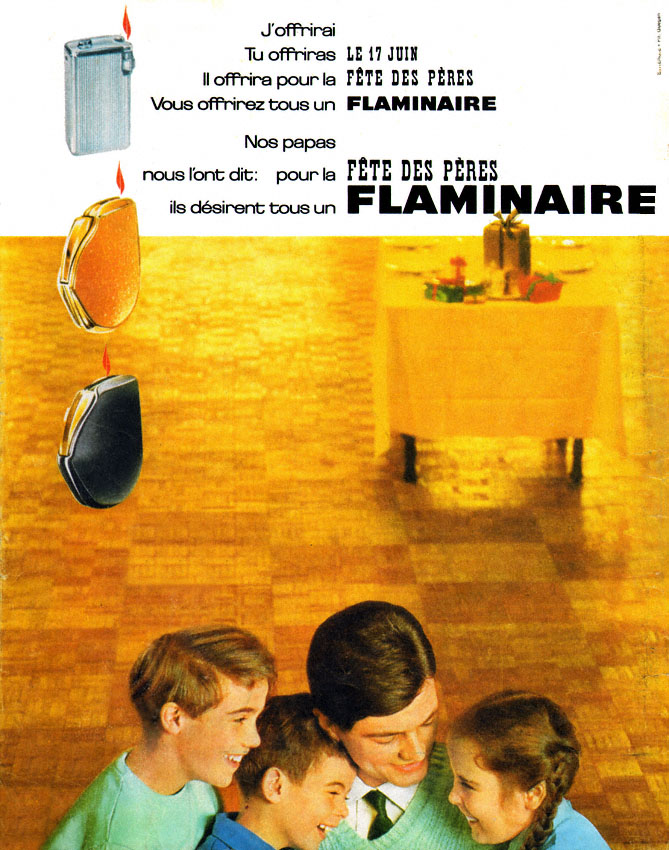 Advert Flaminaire 1962