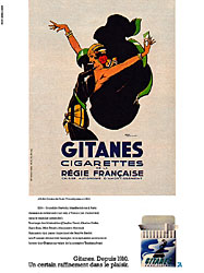 Advert Gitanes 1977