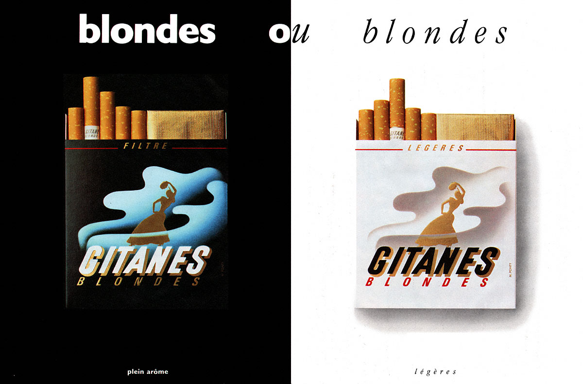 Advert Gitanes 1990